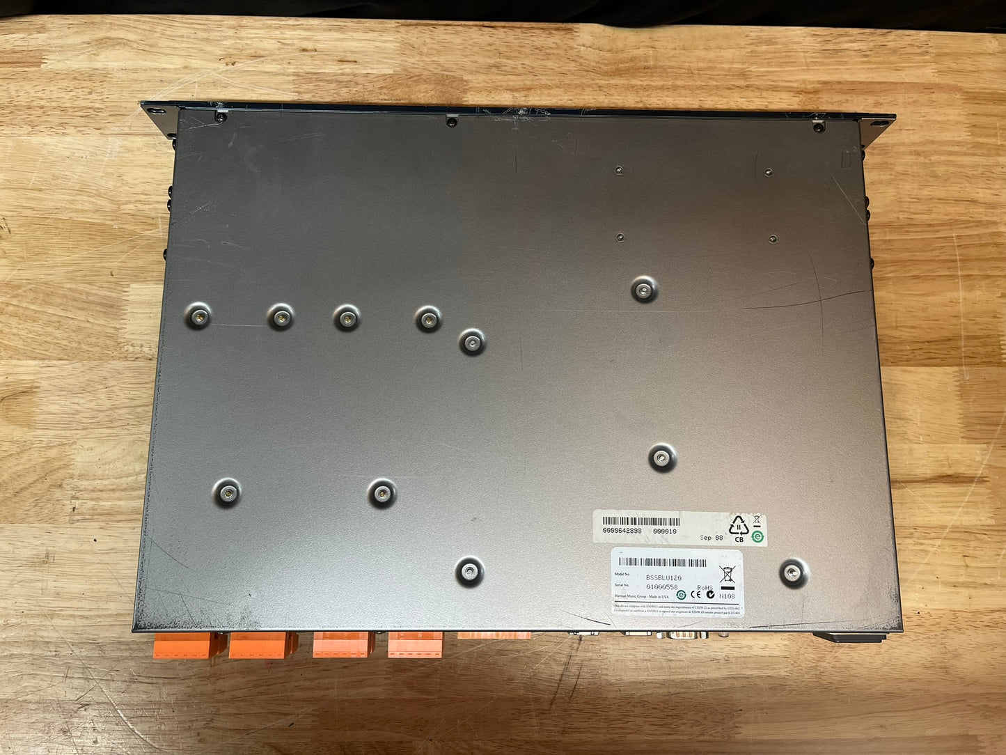 BSS Soundweb London BLU-120 Signal Processor (8in/8out)