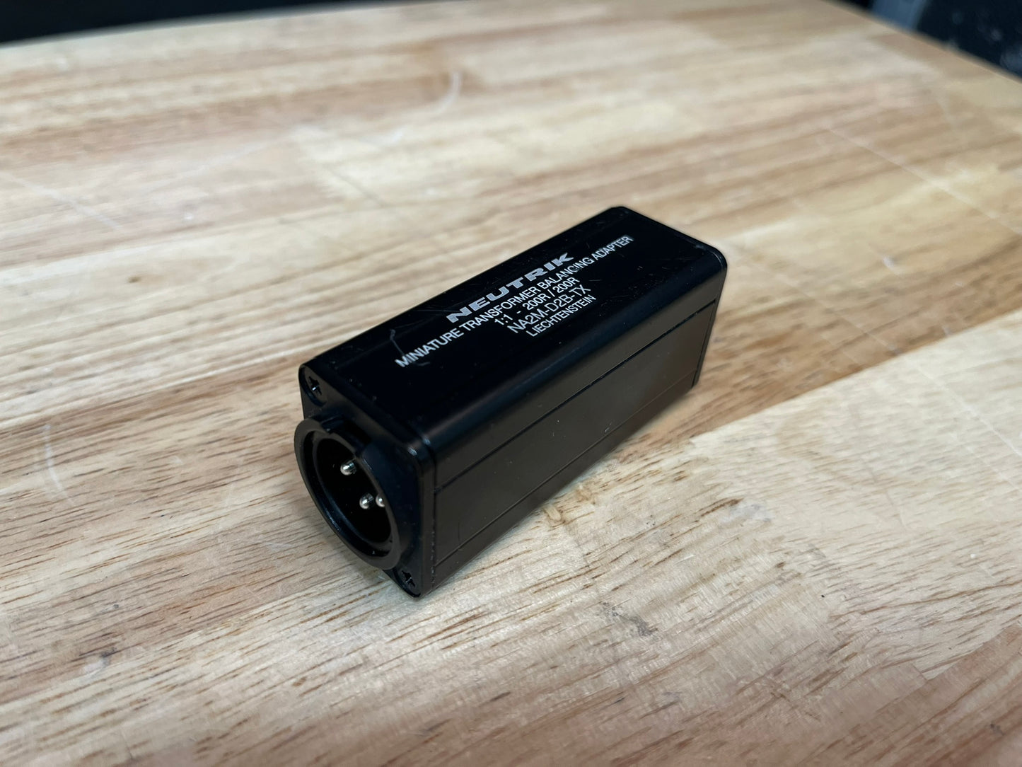 Neutrik Miniature Transformer Balancing Adapter