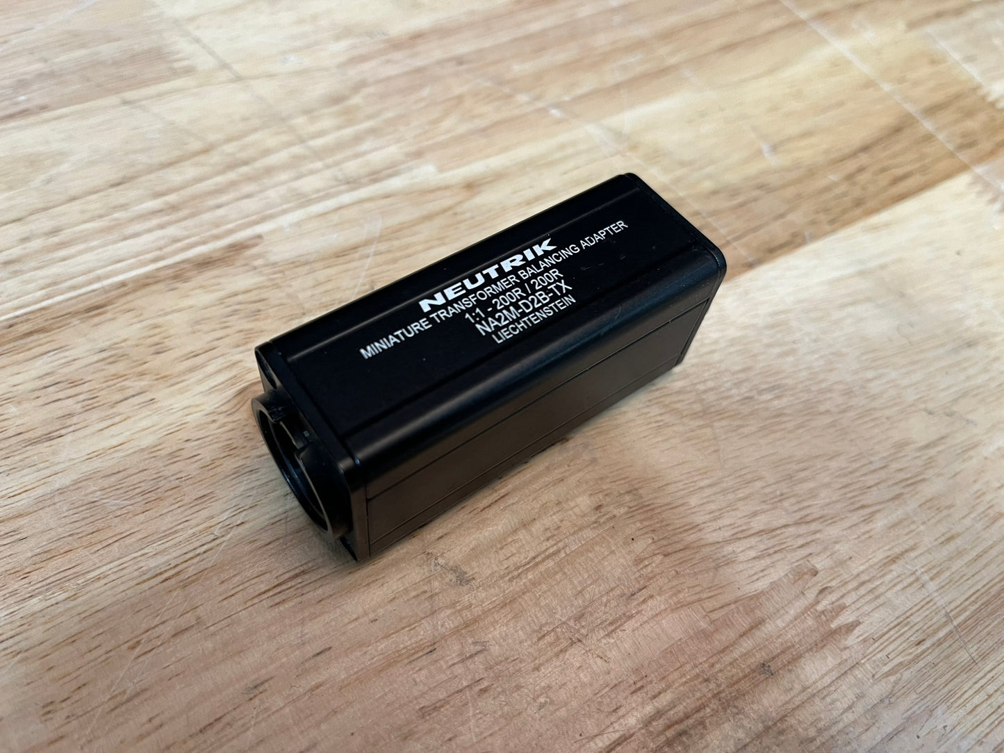 Neutrik Miniature Transformer Balancing Adapter