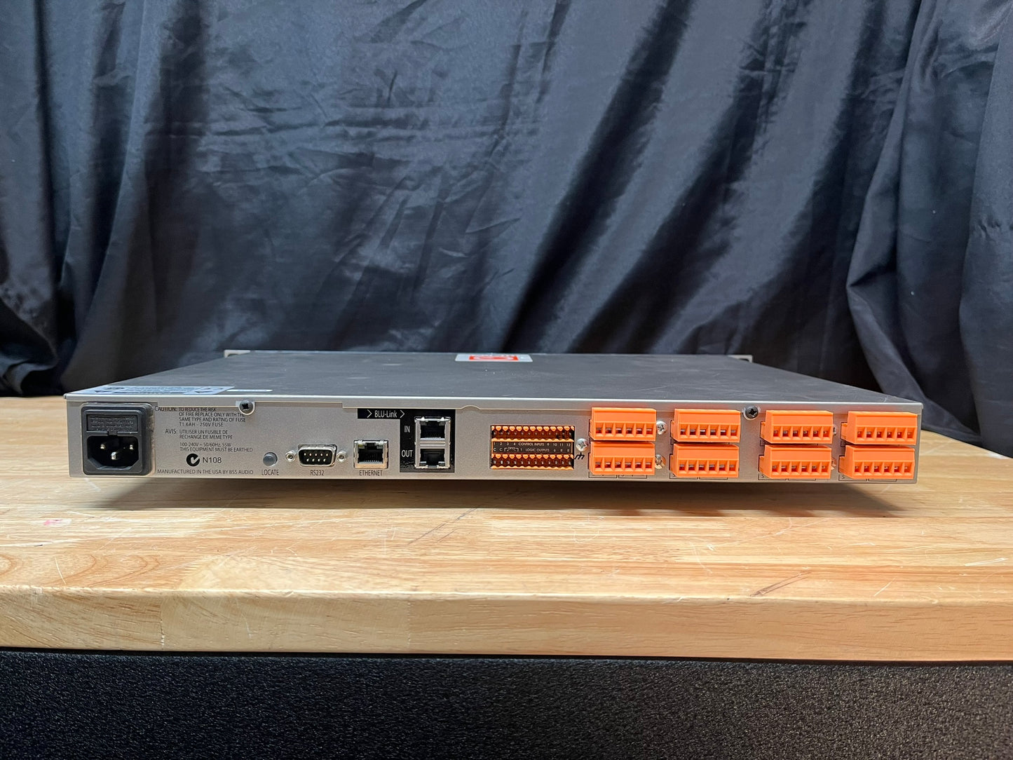 BSS Soundweb London BLU-120 Signal Processor (8in/8out)