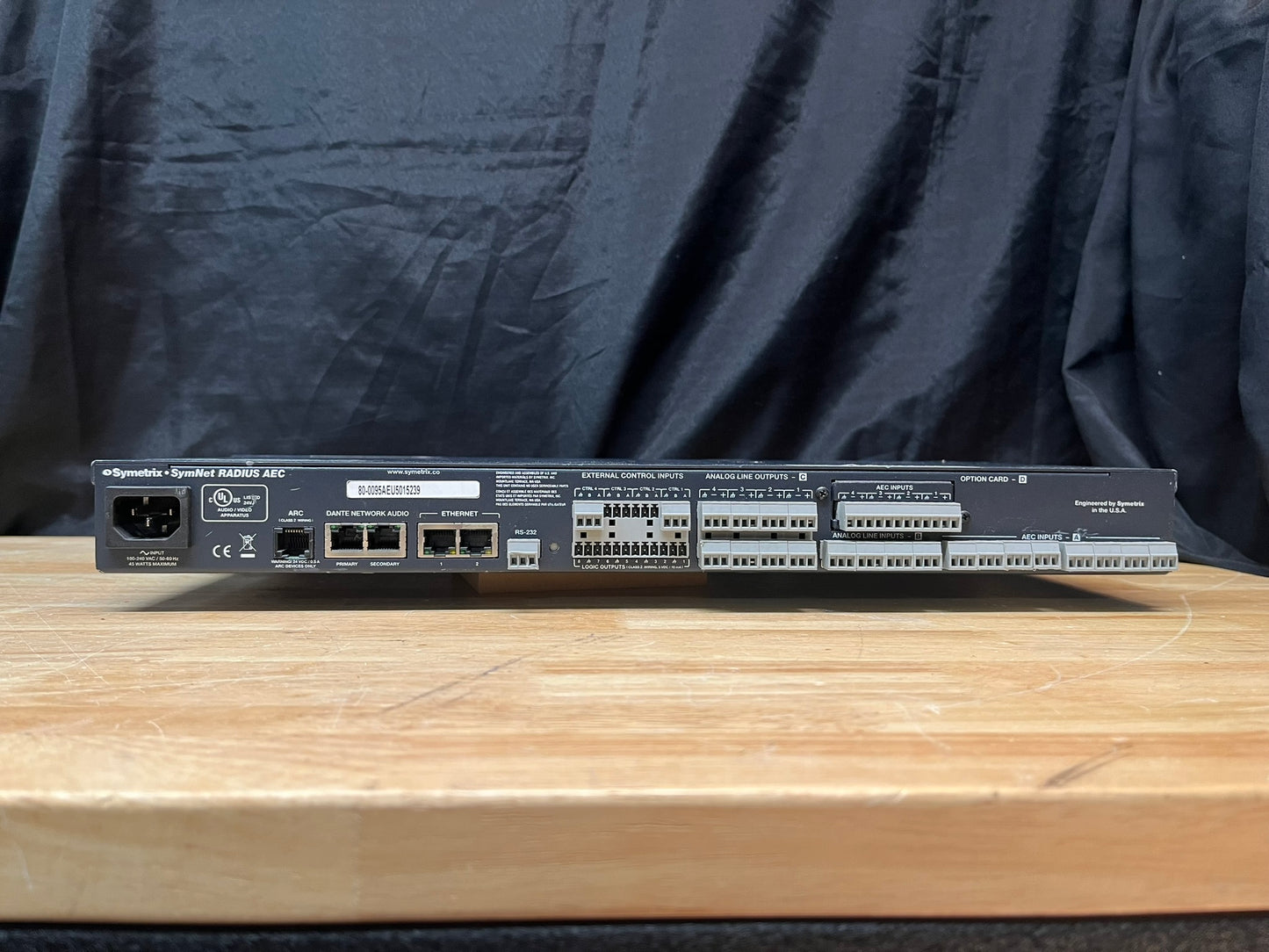 Symetrix SymNet Radius AEC Signal Processor