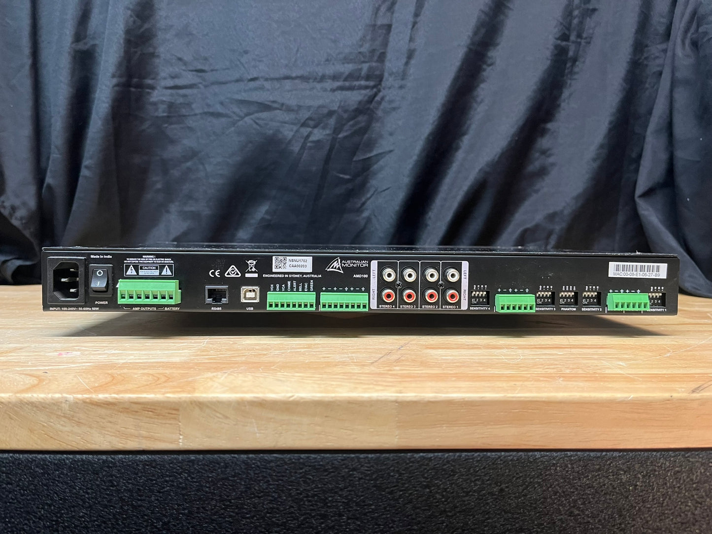 Australian Monitor AMD100 Digital Mixer/Amplifier