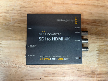 Blackmagic Mini Converter SDI to HDMI 4K