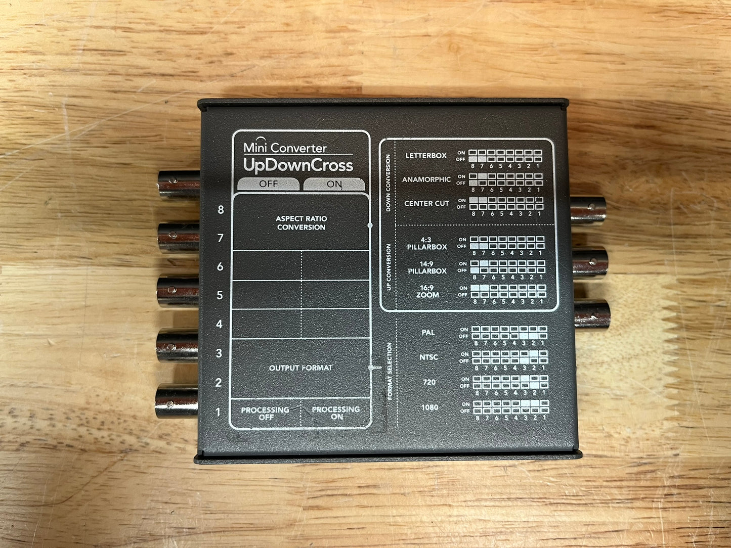 Blackmagic Mini Converter UpDownCross