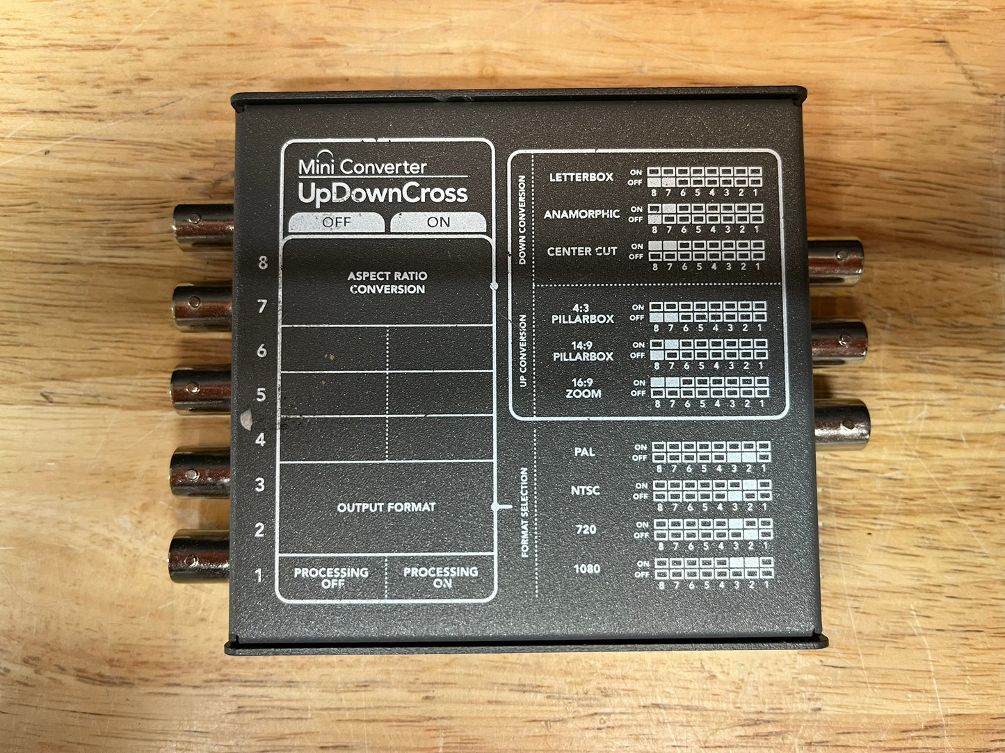 Blackmagic Mini Converter UpDownCross