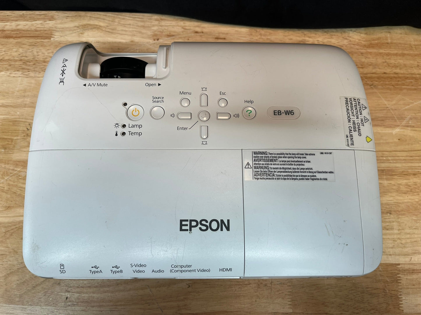 Epson EB-W6 Projector